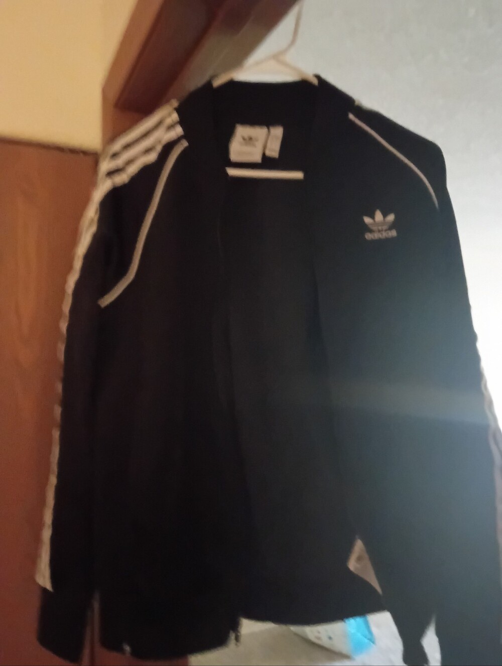 Black Adidas Track Suit Jacket